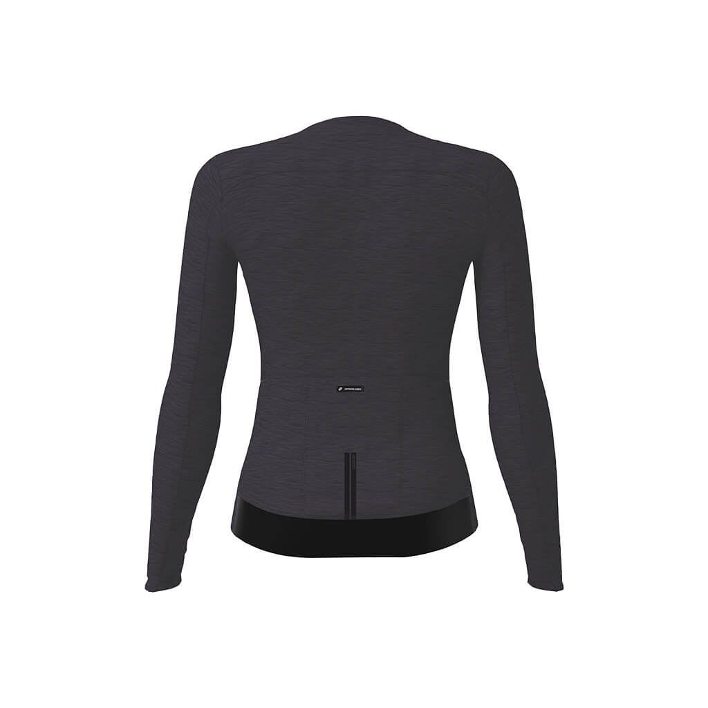 Women's Librio Long Sleeve Race Fit Jersey (Charcoal)