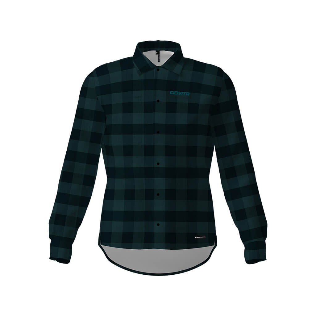 Men's Long Sleeve Adventure Shirt (Sea)