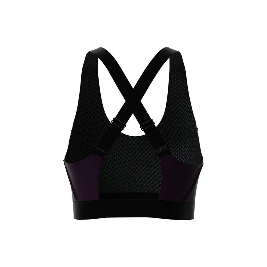 Women's Librio Adjustable Sports Bra (Plum)