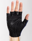 Race Mesh Short Finger Glove (Navy)