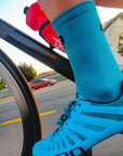 blue cycling socks from Ciovita