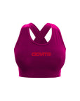 Women's Fiamma Sports Bra (Magenta)