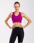 Women's Fiamma Sports Bra (Magenta)