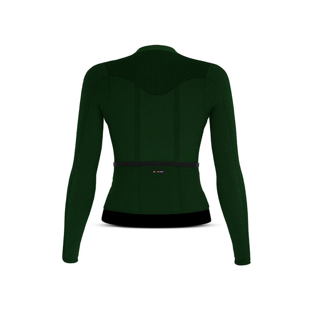Women's Apex H1 Svelto Long Sleeve Jersey (Forest)