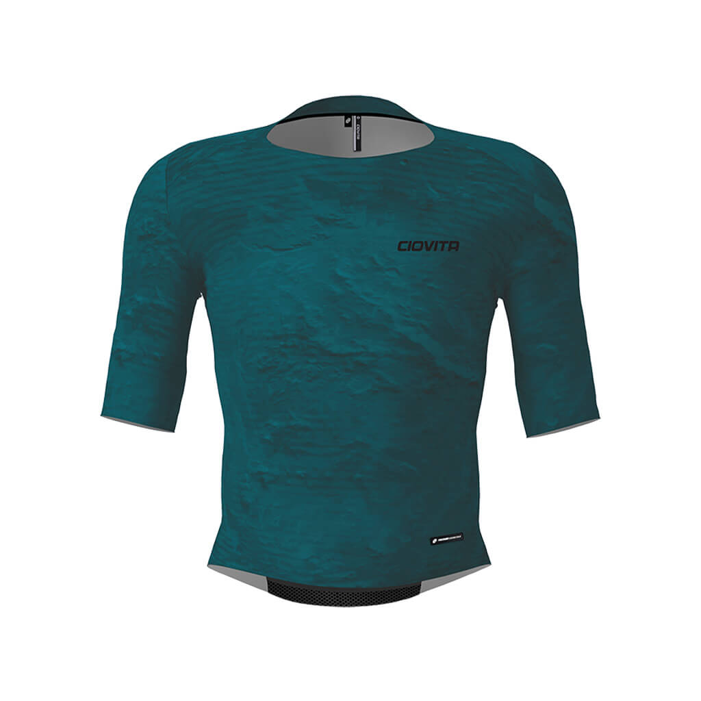 Men's Aeolis Zipperless Pro Fit Jersey (Petroleum)