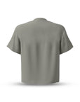 Women's Boxy Casual T Shirt (Stone)