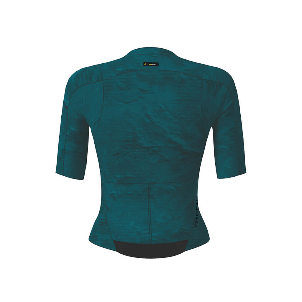 Women's Aeolis Zipperless Pro Fit Jersey (Petroleum)