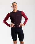 Men's Long Sleeve Thermal Jersey (Mulberry)