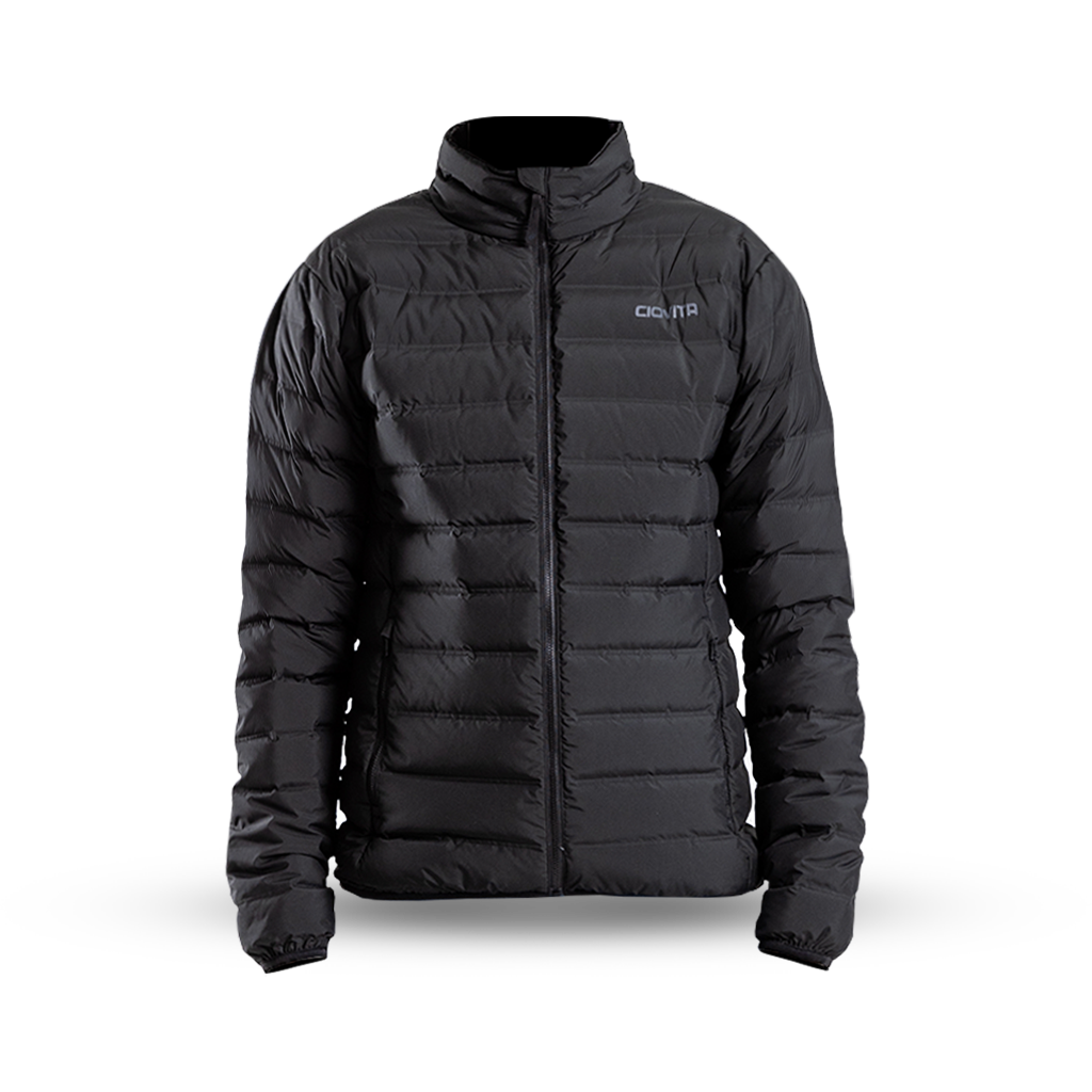 Women's Down Puffer Jacket (Black)
