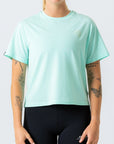 Women's Boxy Casual T Shirt (Mint)