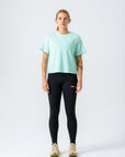 Women's Boxy Casual T Shirt (Mint)