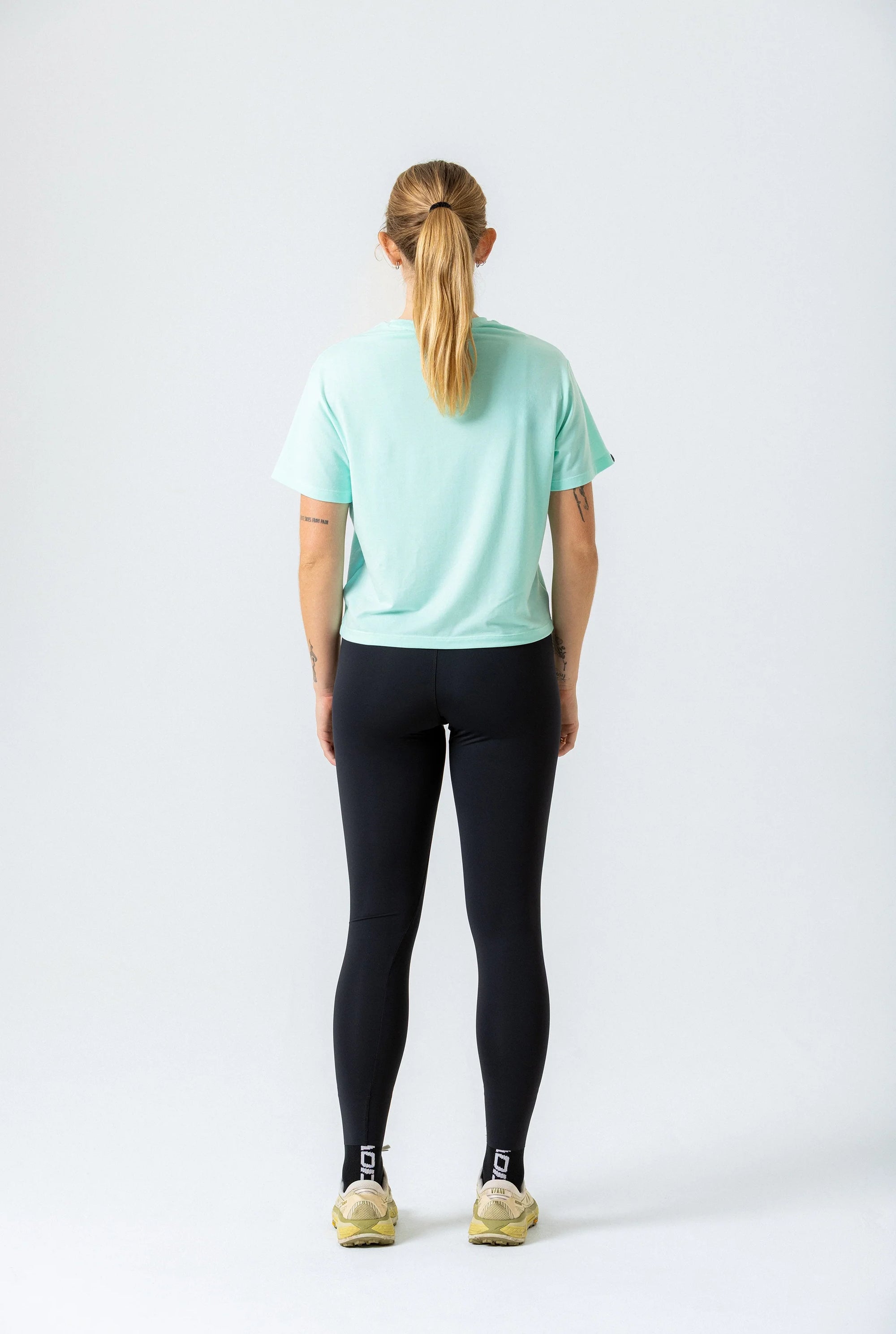 Women's Boxy Casual T Shirt (Mint)