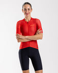 Women's Apex H1 Pro Fit Jersey (Red)