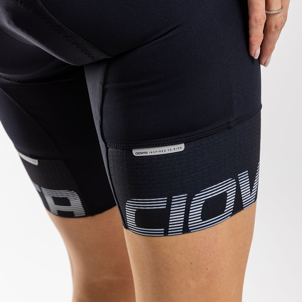 Women's Supremo Pace Bib Shorts (Fiero)
