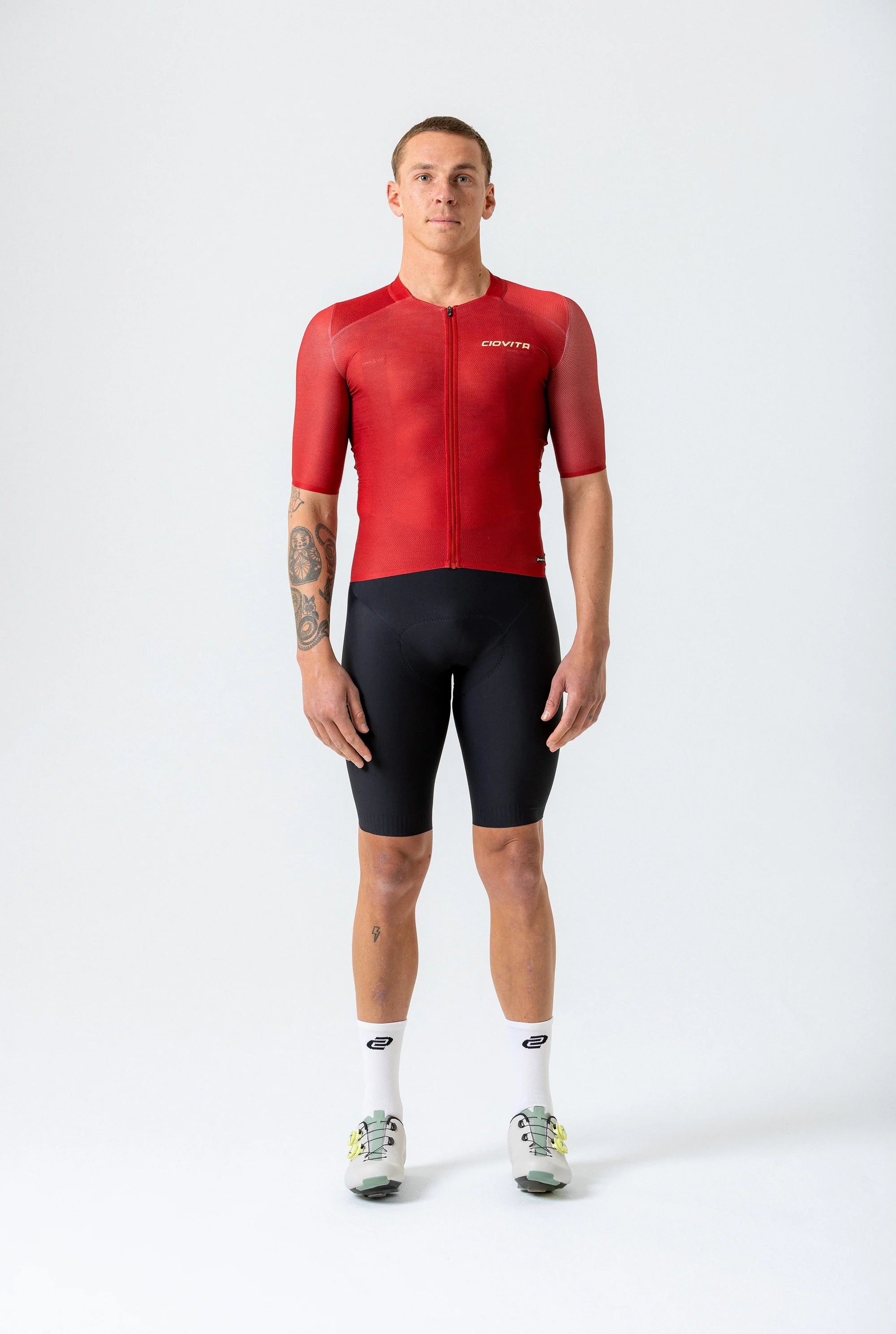 Men's Apex H1 Pro Fit Jersey (Blood Orange)