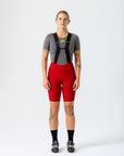 Women's Supremo Pace Bib Shorts 2.0 (Red)