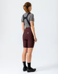 Women's Supremo Pace Bib Shorts 2.0 (Coffee)
