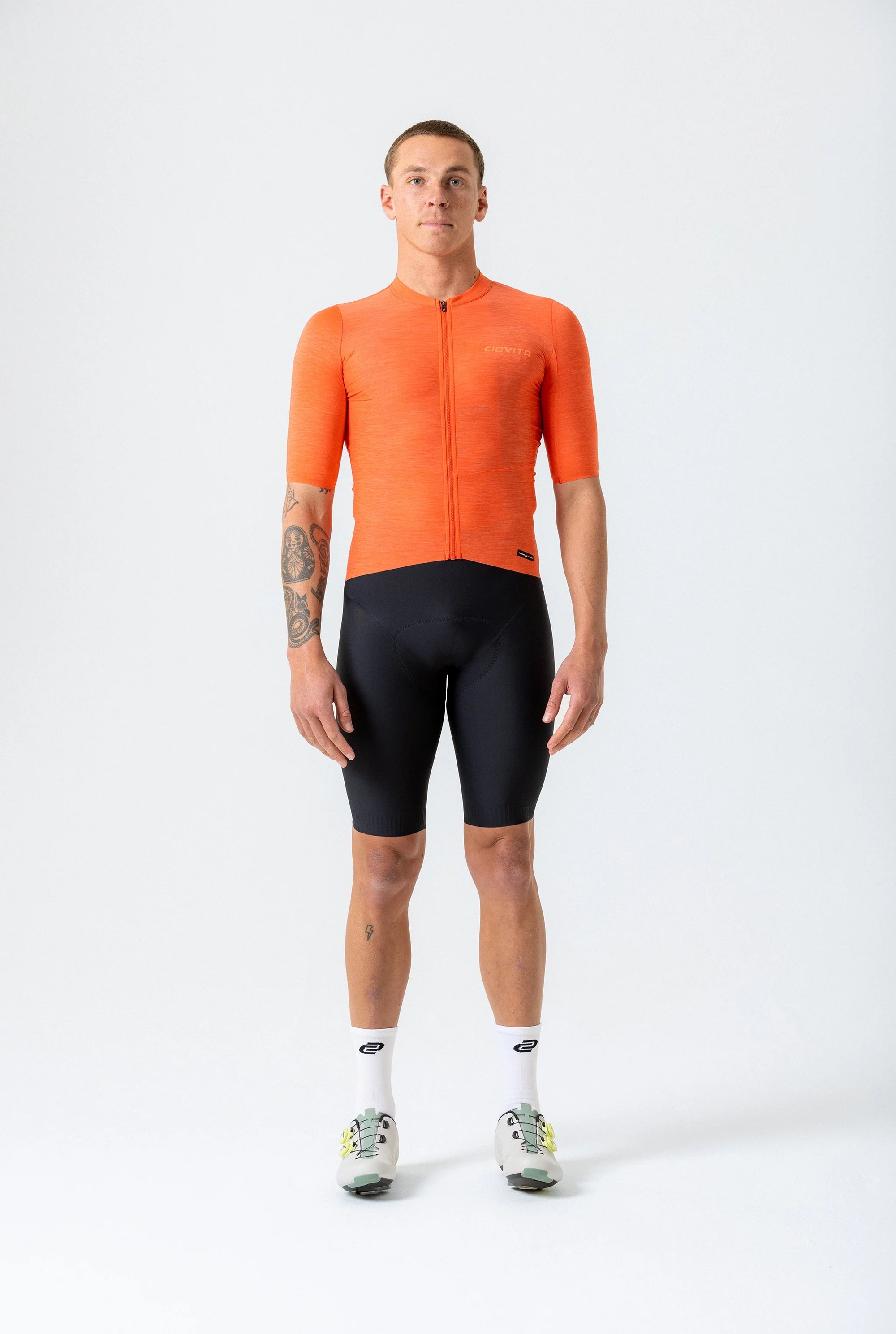 Men's Librio Race Fit Jersey (Tangerine)