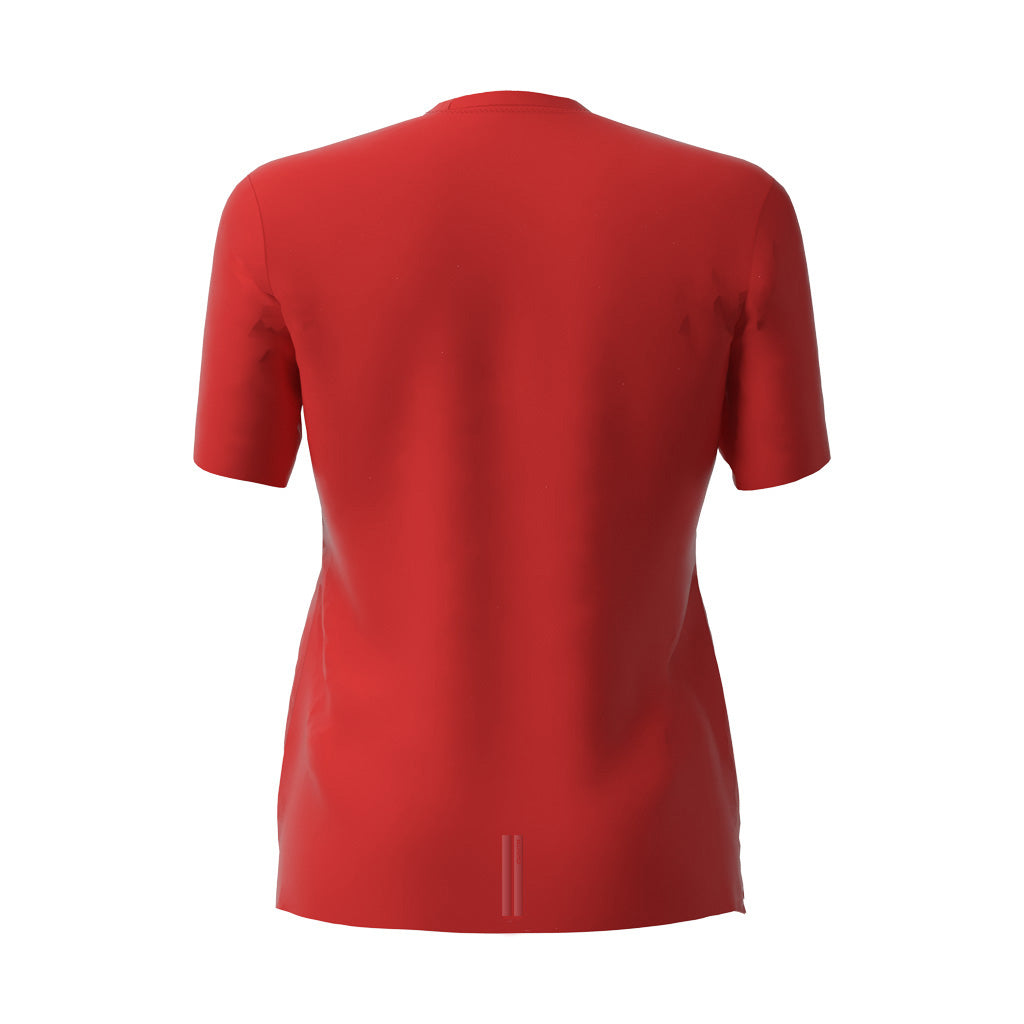 Women's Short Sleeve Tech Tee (Red)