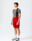Men's Supremo Velocé Bib Shorts 2.0 (Red)