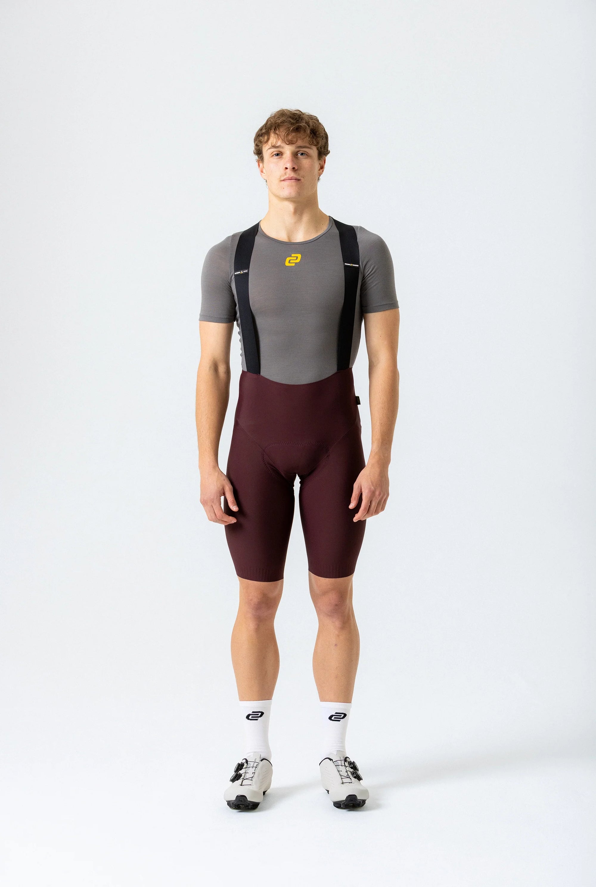 Men's Supremo Velocé Bib Shorts 2.0 (Coffee)