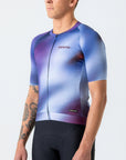 Men's Supremo Race Fit Jersey (Blue Aeris)