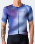 Men's Supremo Race Fit Jersey (Blue Aeris)