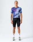 Men's Supremo Race Fit Jersey (Blue Aeris)