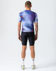 Men's Supremo Race Fit Jersey (Blue Aeris)