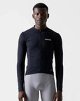 Men's Long Sleeve Thermal Jersey (Black)