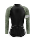 Women's Opera Long Sleeve Jersey (Olive)