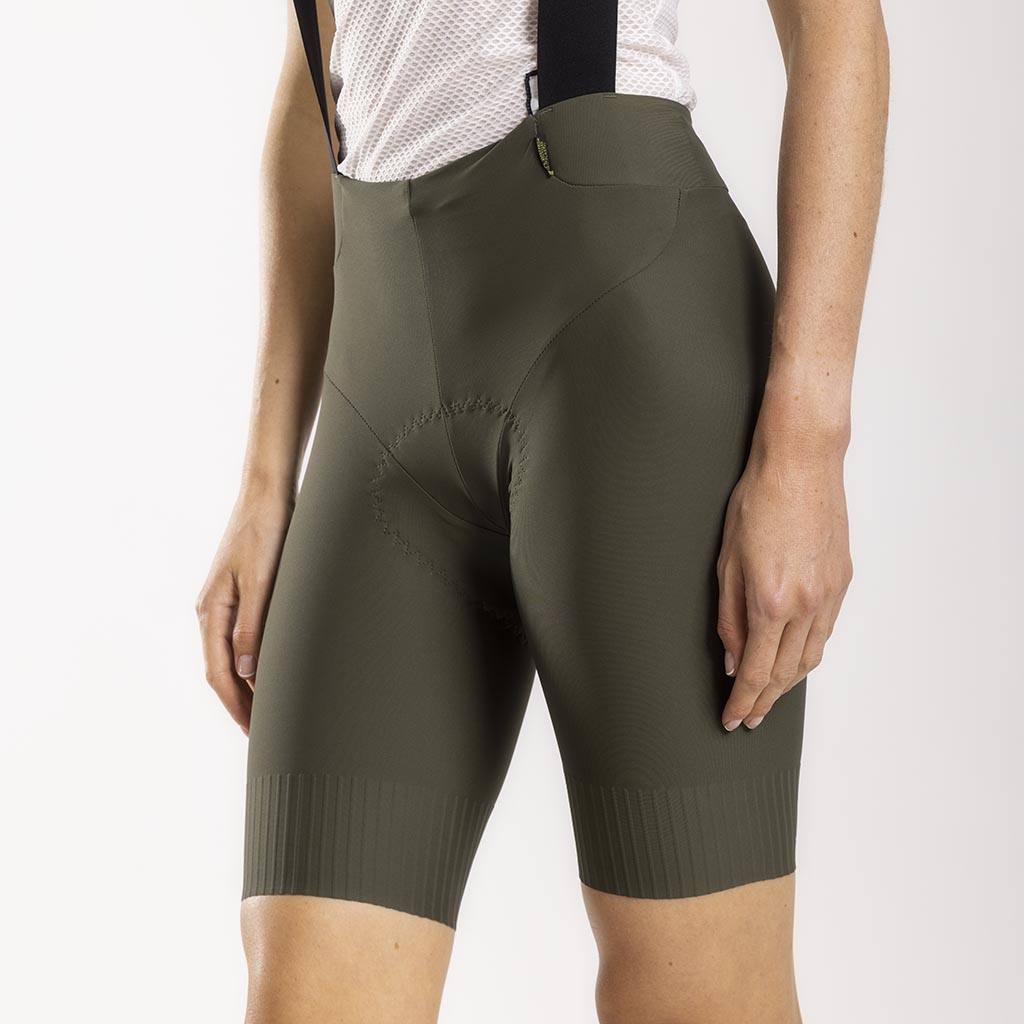Women's Apex Elite Bib Shorts (Olive)