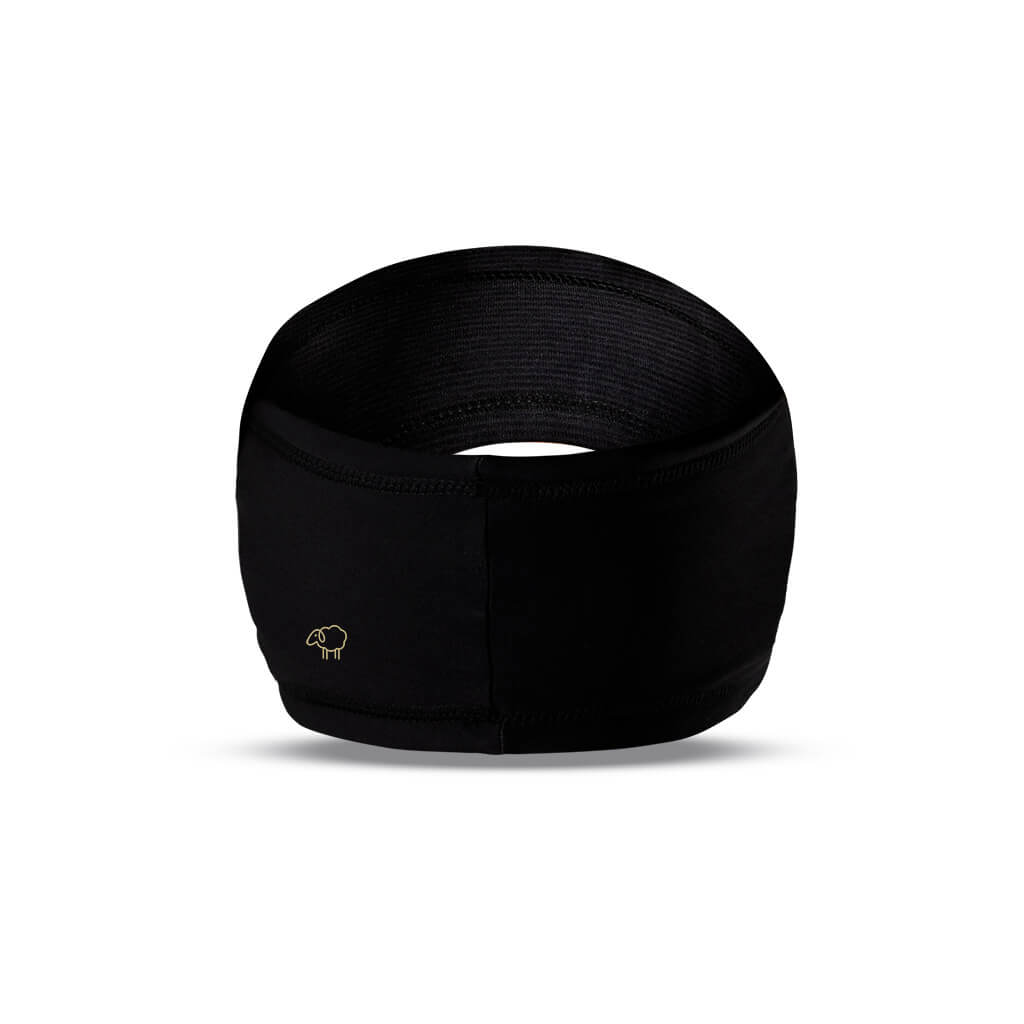 Merino Ear Warmer (Black)