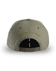 Recycled Curved Peak Snapback Cap (Olive)