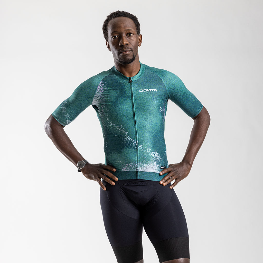 Men's Citta Corsa Race Fit Jersey (Teal)