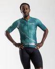 Men's Citta Corsa Race Fit Jersey (Teal)