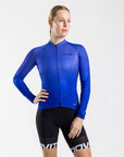 Women's Punto Long Sleeve Sport Fit Jersey (Cobalt)
