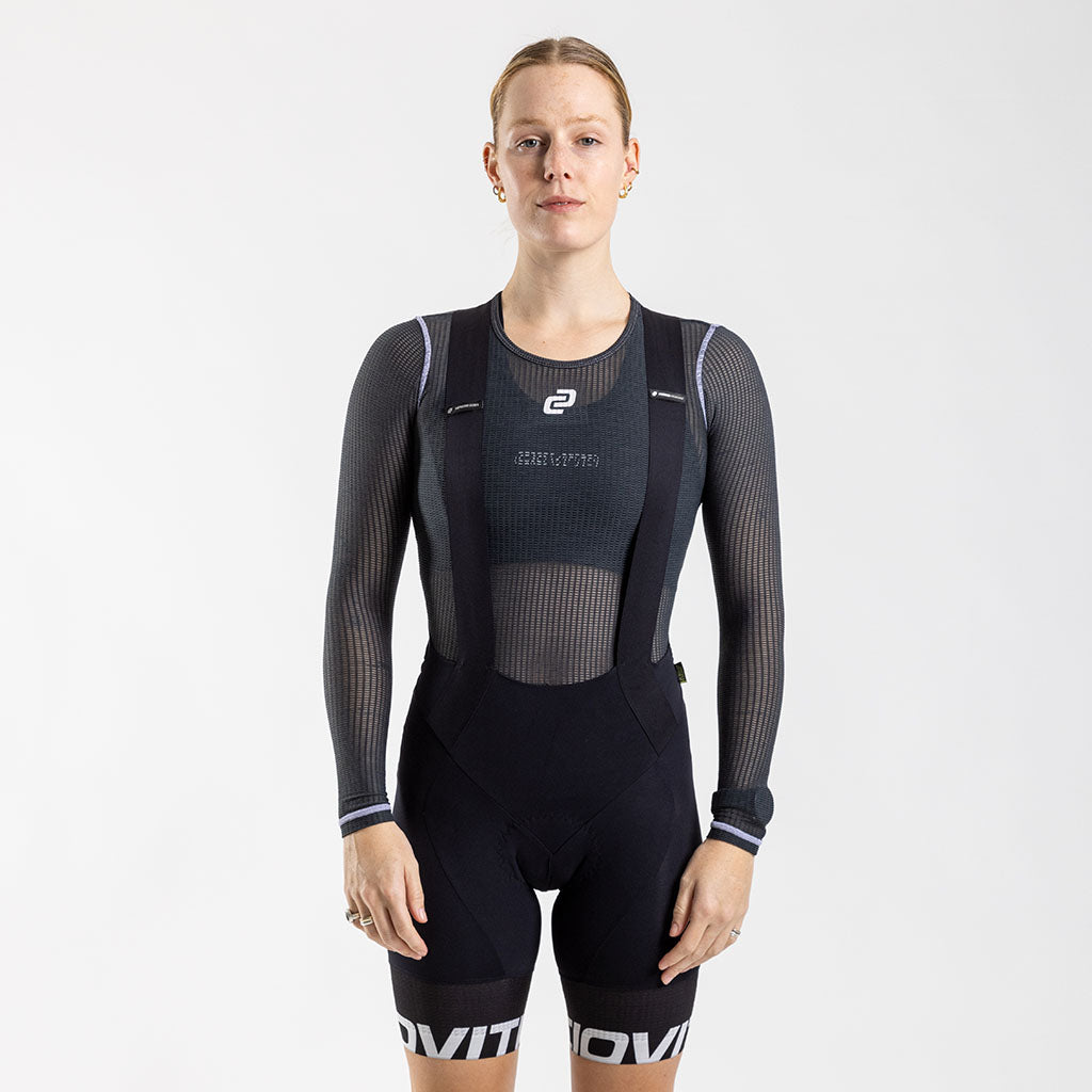 Women's DriRelease Long Sleeve Baselayer (Charcoal)