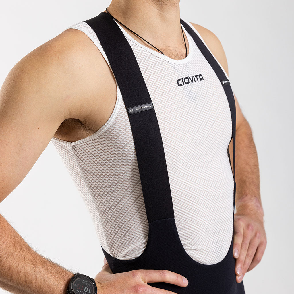 Men's Supremo Thermo Bib Shorts (Black)