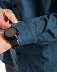 Men's Long Sleeve Adventure Shirt (Sea Melange)