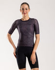 Women's Aeolis Zipperless Pro Fit Jersey (Charcoal)