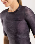 Women's Aeolis Zipperless Pro Fit Jersey (Charcoal)