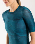 Women's Aeolis Zipperless Pro Fit Jersey (Petroleum)