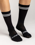 Merino Crew Socks (Black)