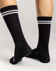 Merino Crew Socks (Black)