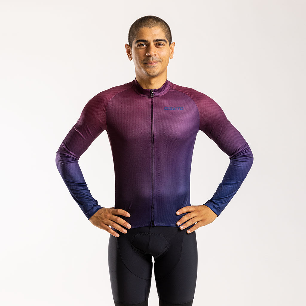 Men's Punto Long Sleeve Sport Fit Jersey (Rhubarb)