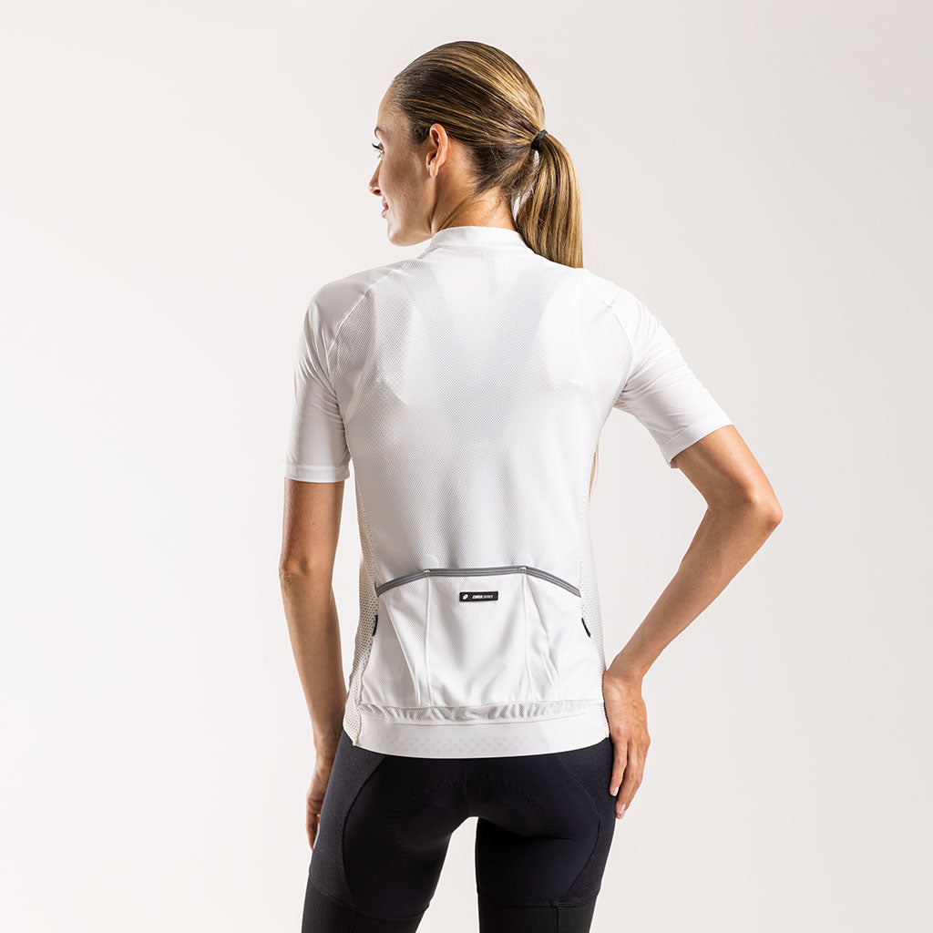 Women's Nucleo Sport Fit Jersey (White)