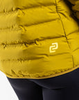 Women's Down Puffer Jacket (Mustard)