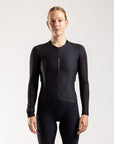 Women's Apex H1 Svelto Long Sleeve Jersey (Black)