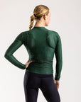 Women's Apex H1 Svelto Long Sleeve Jersey (Forest)